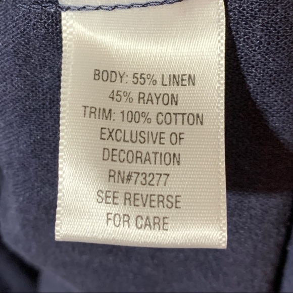 Croft & Barrow Button Front Sleeveless Dress Crochet Lace Hem MISSING BELT - Picture 8 of 9